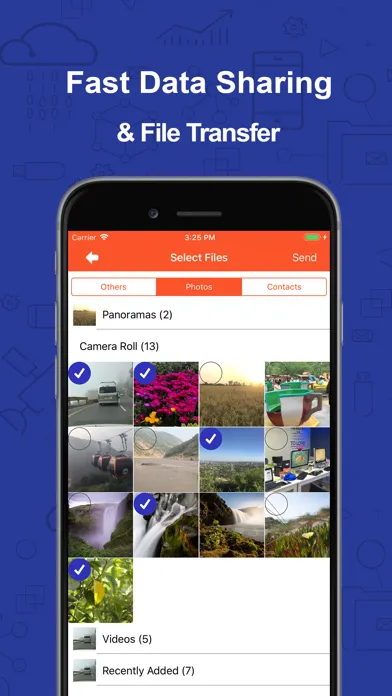 Captures d'écran de Share Up : WiFi File Sharing
