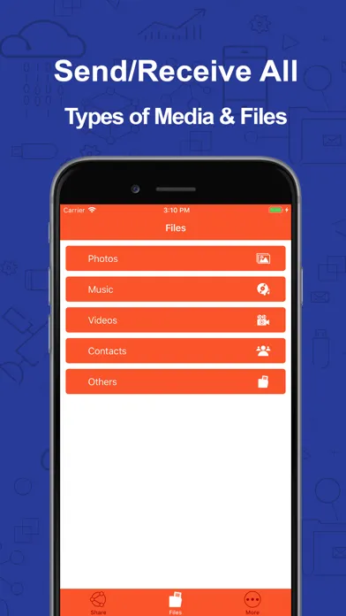 Captures d'écran de Share Up : WiFi File Sharing