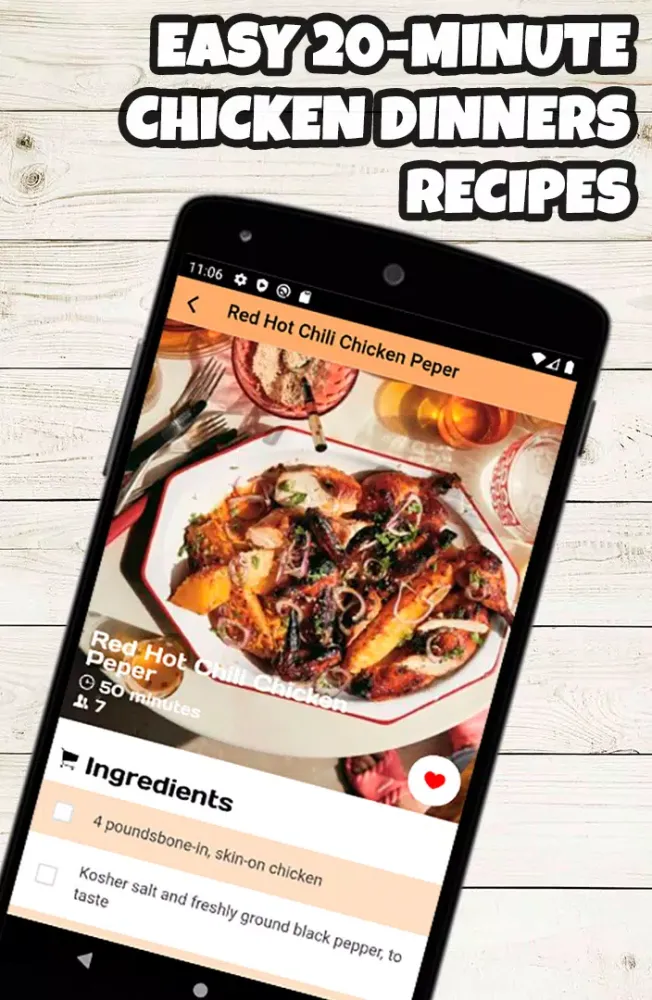 Скриншоты Chicken Recipes