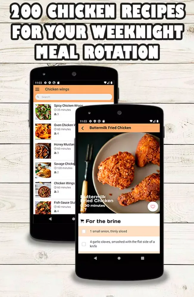 Скриншоты Chicken Recipes