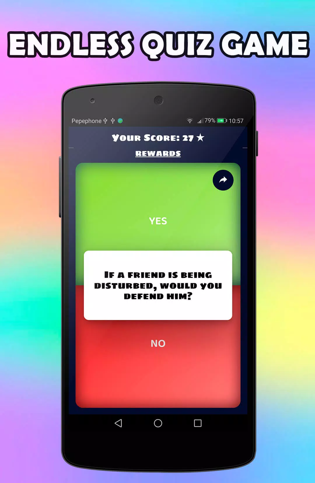 Yes or No Questions Screenshots