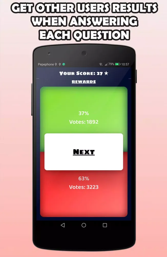 Yes or No Questions Screenshots