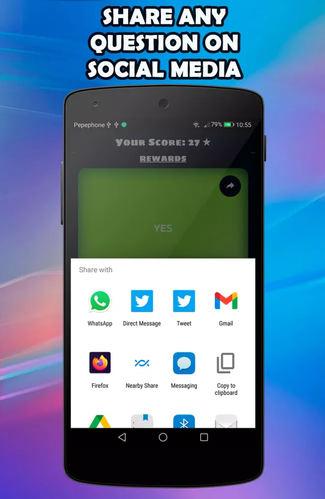 Yes or No Questions Screenshots