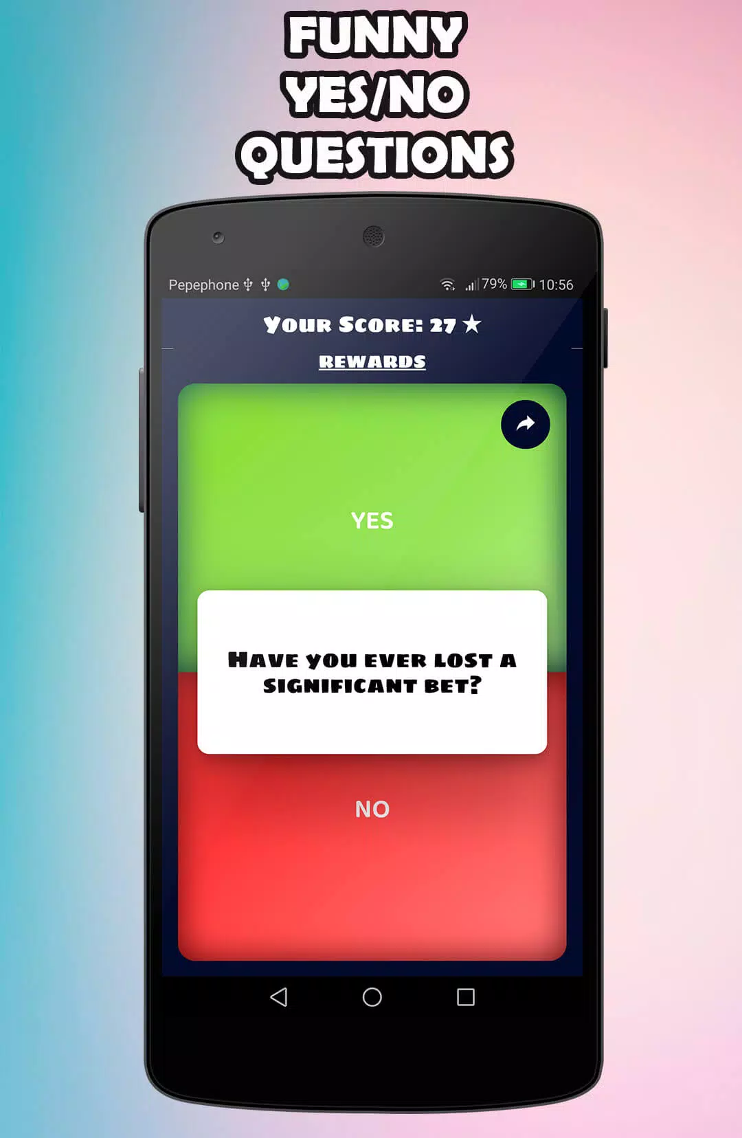 Yes or No Questions Screenshots