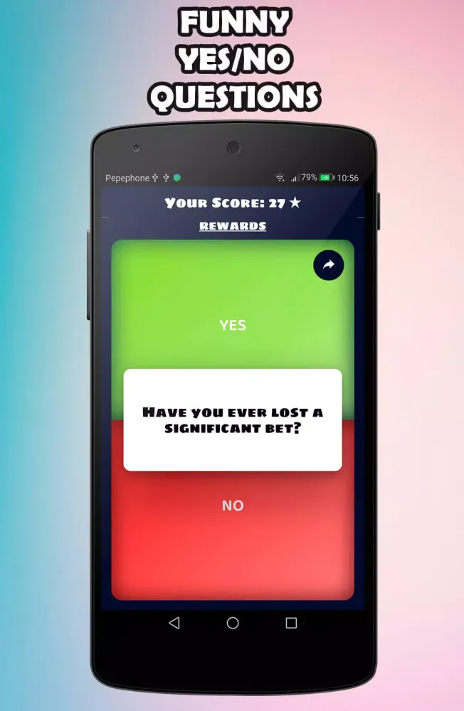 Yes or No Questions Screenshots