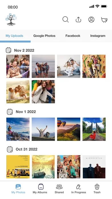 Screenshot di Share & Remember