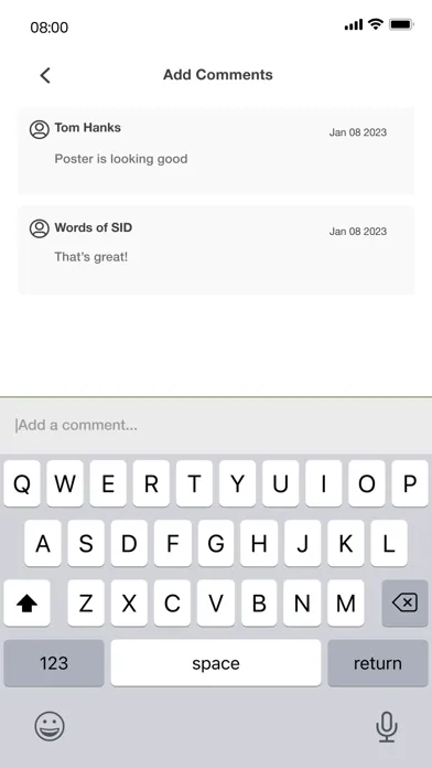 Screenshot di Share & Remember