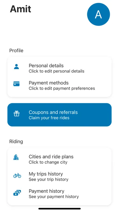 ESB eBikes سکرین شاٹس