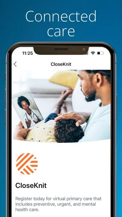 Tangkapan skrin CareFirst WellBeing