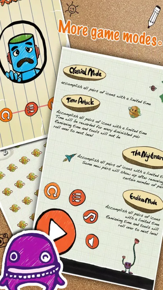 Doodle Link Link سکرین شاٹس