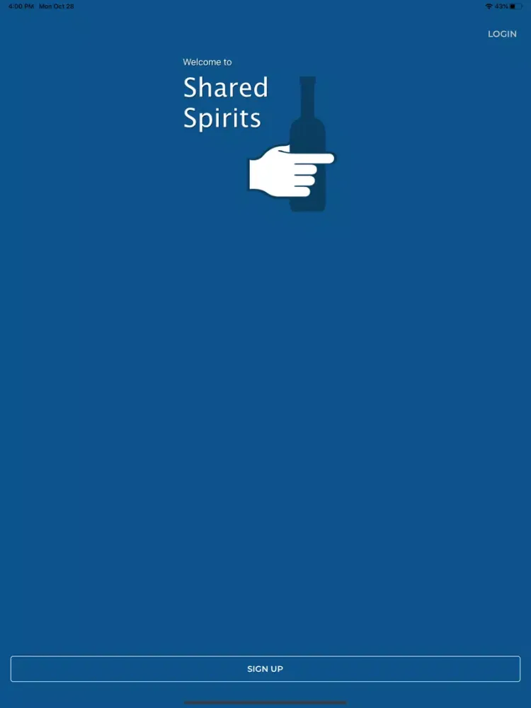 Shared Spirits - Drink Share iPad  স্ক্রিনশট