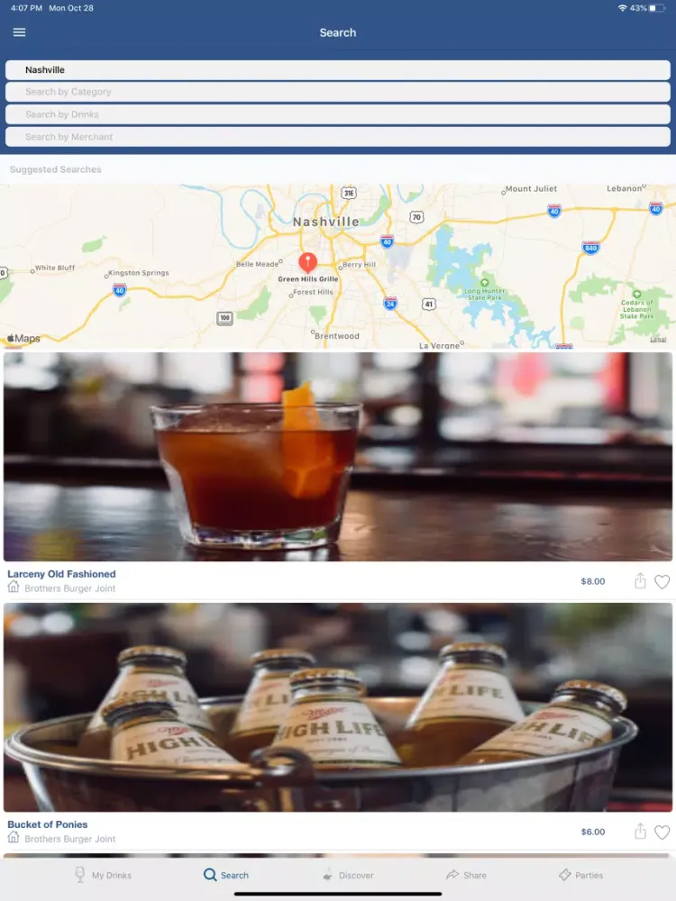 Shared Spirits - Drink Share iPad  স্ক্রিনশট