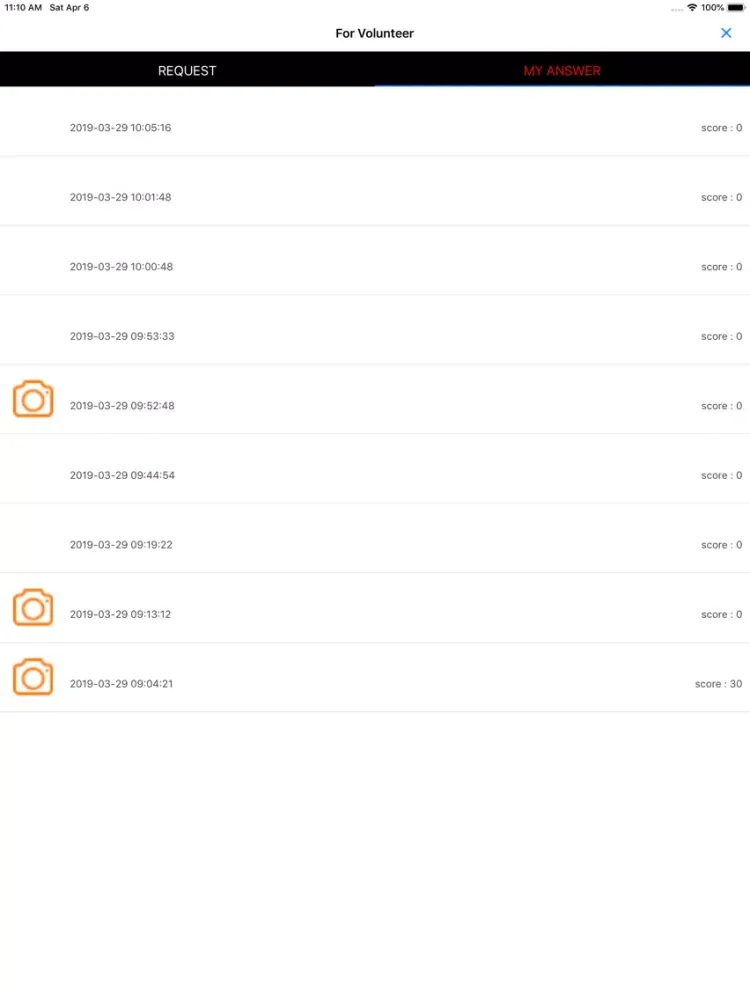 Zrzuty ekranu SHAREEE - Share Your Eyes and iPad 