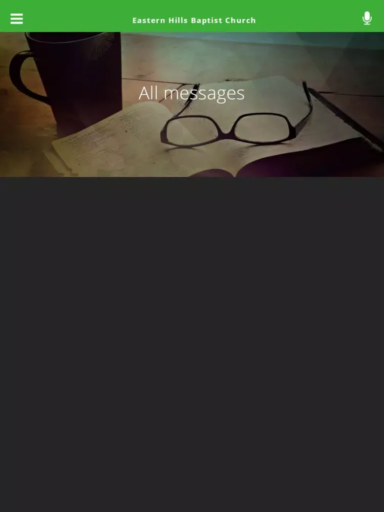 Eastern Hills Baptist Church iPad  Screenshots