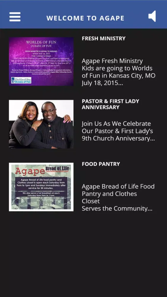 Welcome To Agape Screenshots