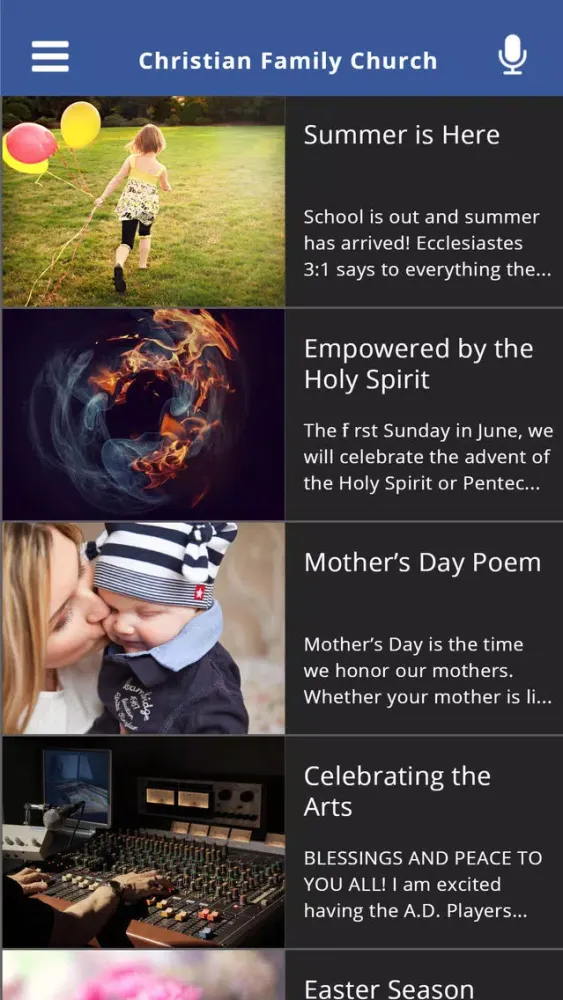 Christian Family Church Screenshots