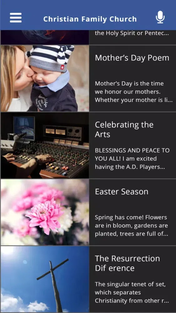Christian Family Church Screenshots