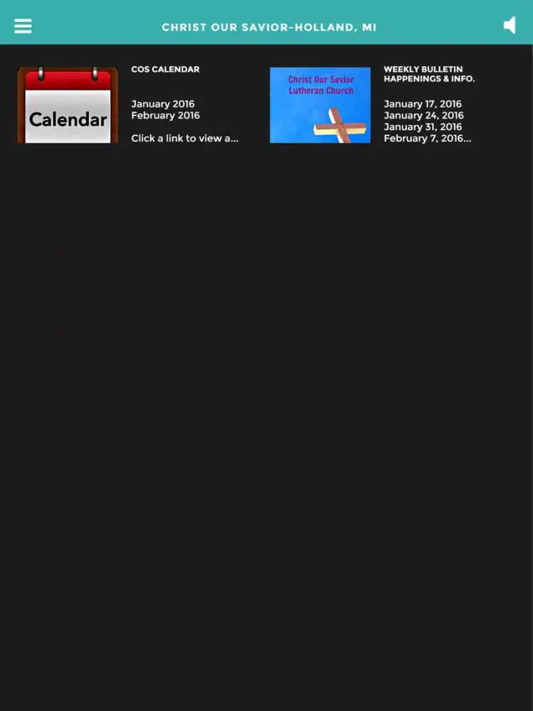 Christ Our Savior-Holland, MI iPad  স্ক্রিনশট