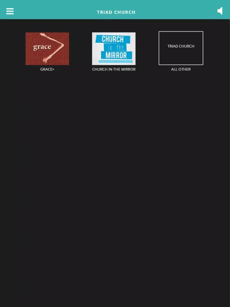 Ảnh chụp màn hình của Triad Church iPad 