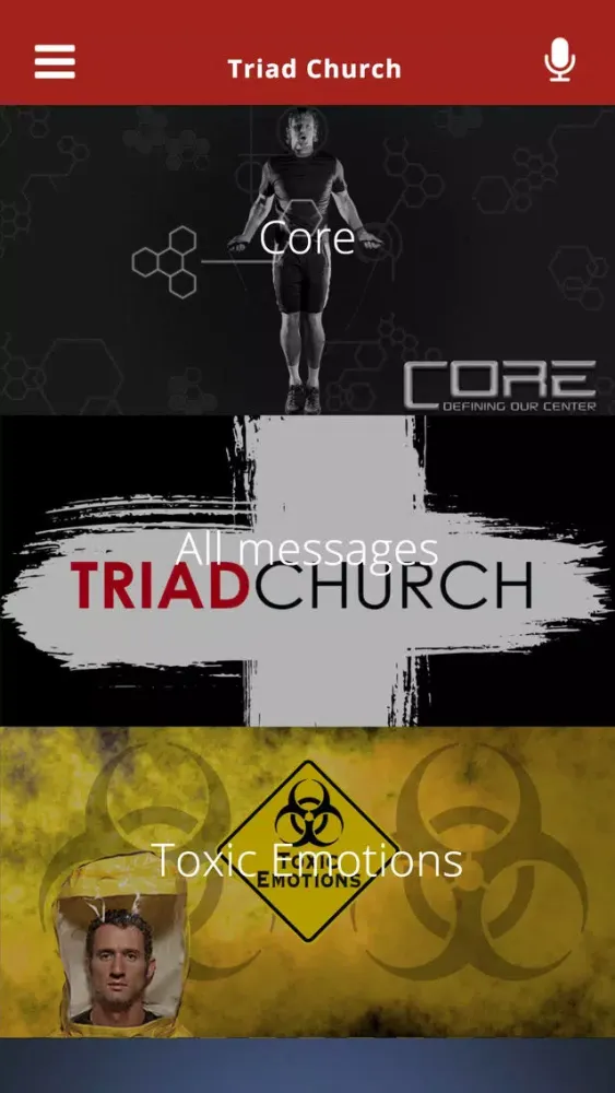 Ảnh chụp màn hình của Triad Church