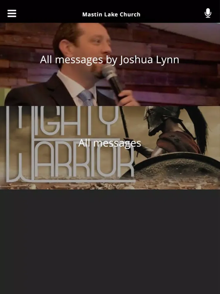 Mastin Lake Church iPad  Ekran Görüntüleri