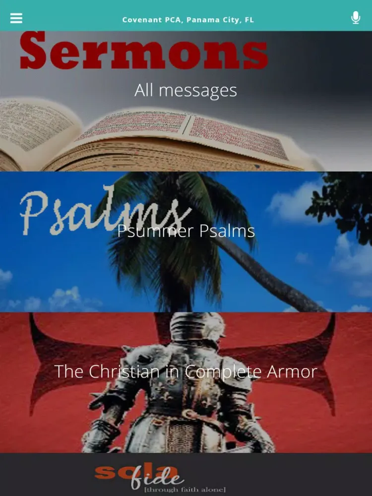 Covenant PCA, Panama City, FL iPad  Screenshots