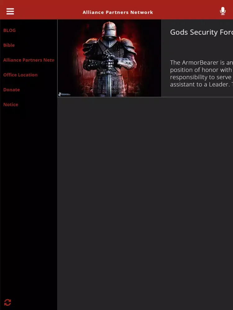 Alliance Partners Network iPad  Screenshots