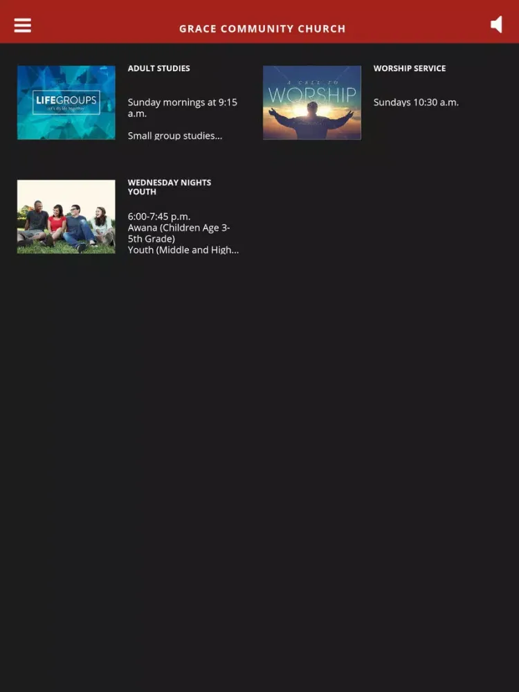 Find Grace Now iPad  Screenshots