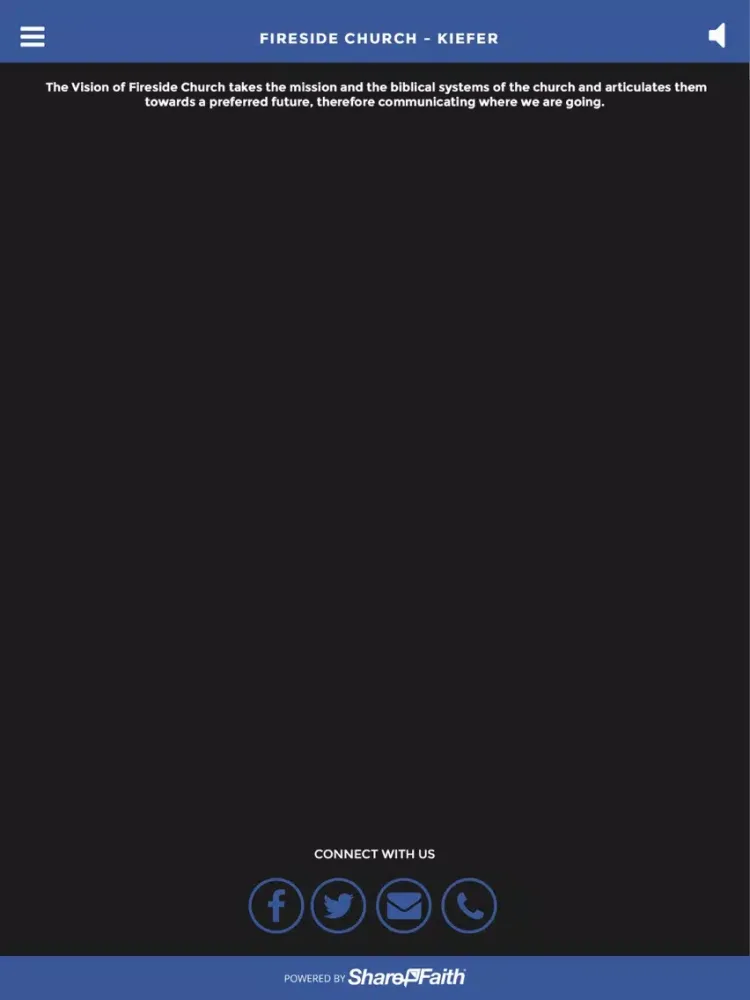Capturas de pantalla de Fireside Church - Kiefer iPad 