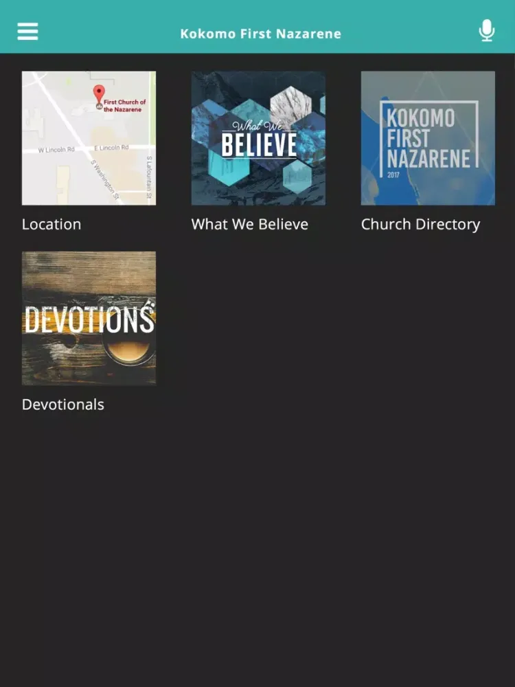 Kokomo First Nazarene iPad  Screenshots