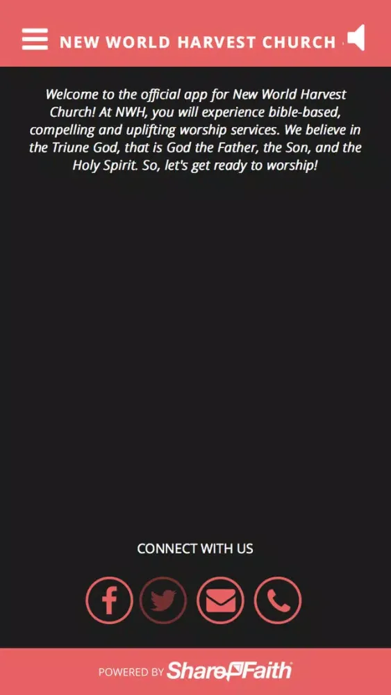 Capturas de pantalla de New World Harvest Church - GA