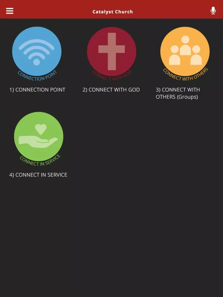 Catalyst Church iPad  Screenshots