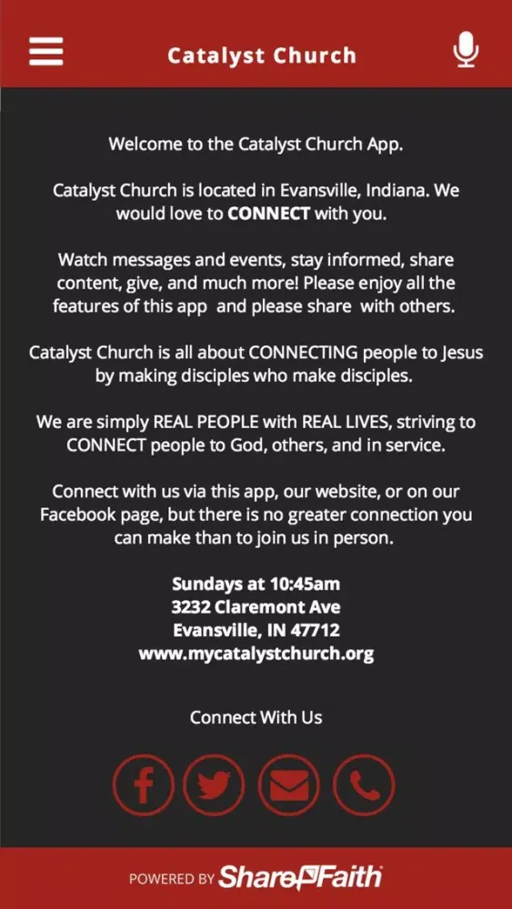 Catalyst Church Screenshots