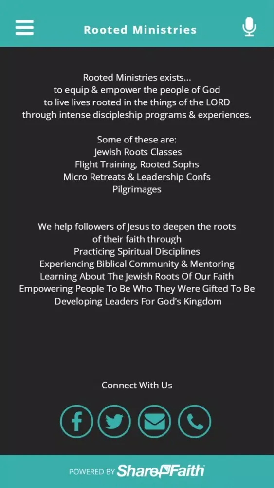 Rooted Ministries 스크린샷