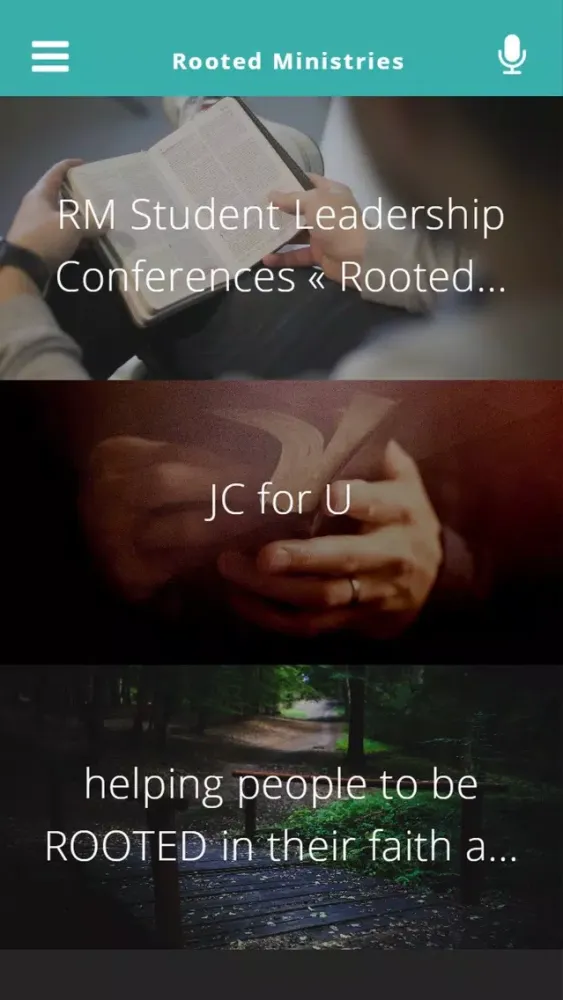 Rooted Ministries 스크린샷