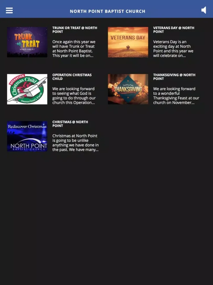 صور North Point Baptist Church iPad 