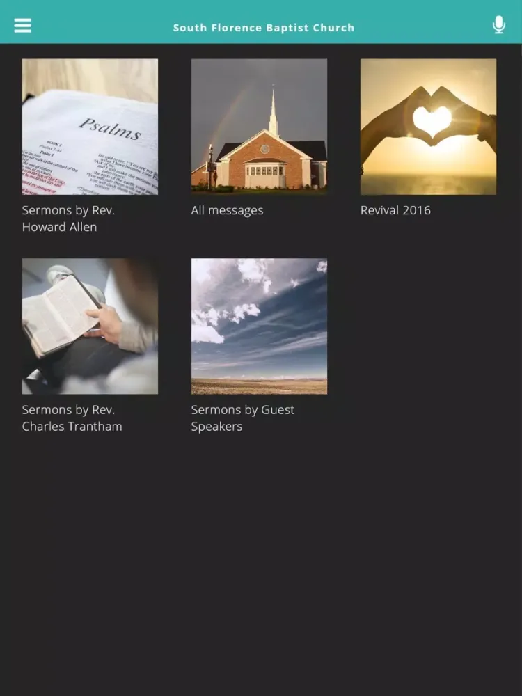 South Florence Baptist Church iPad 应用截图