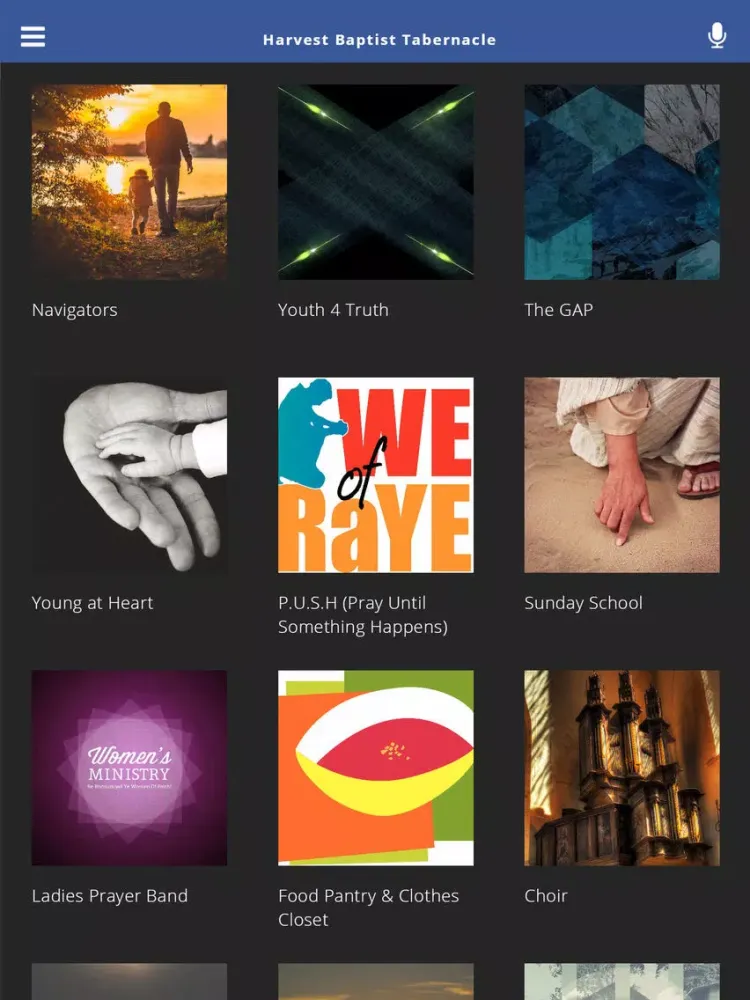 Harvest Baptist Tabernacle iPad 應用截圖