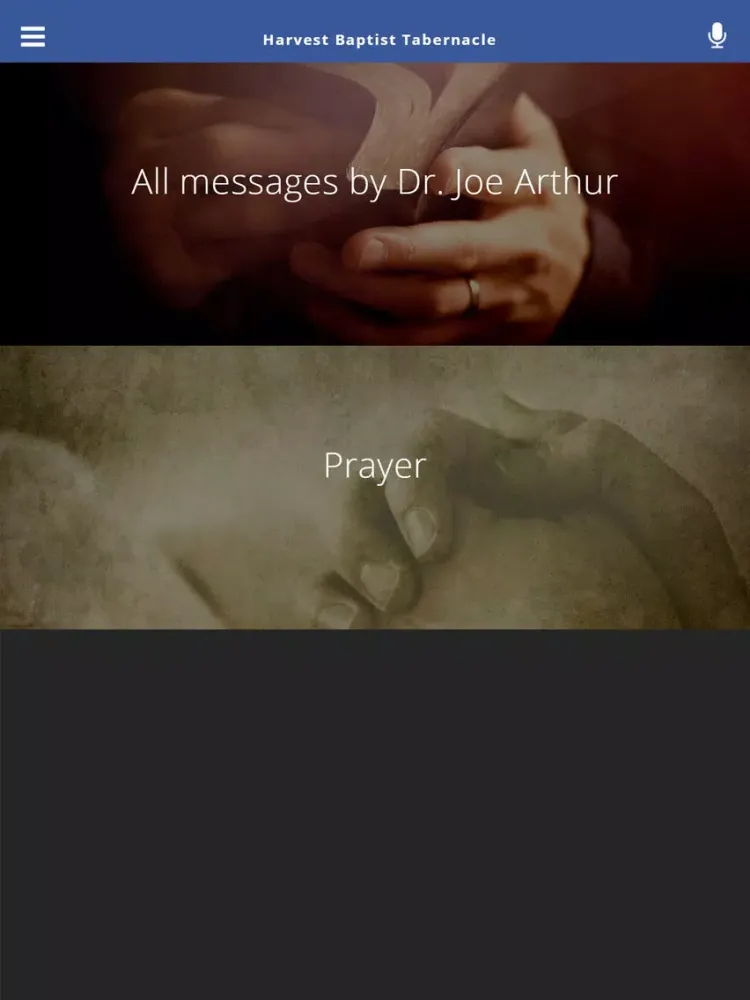 Harvest Baptist Tabernacle iPad 應用截圖