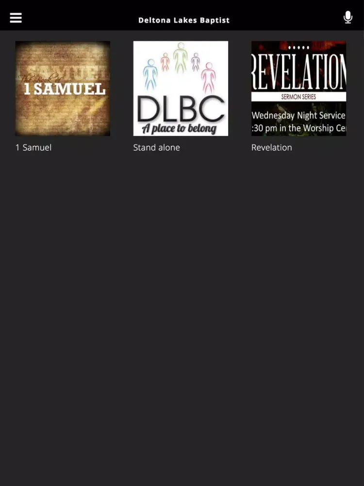 Deltona Lakes Baptist iPad  Screenshots
