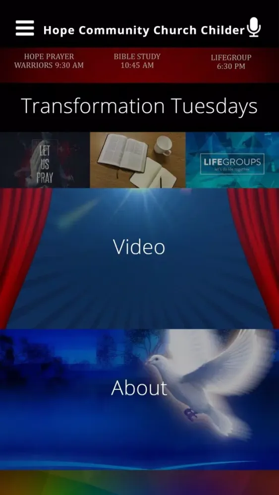 Скриншоты Hope Community Church Childers