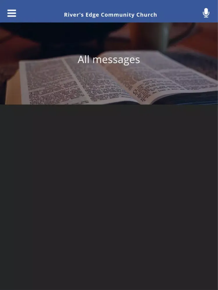 Скриншоты River's Edge Community Church iPad 