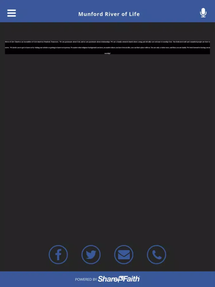Скриншоты Munford River of Life iPad 