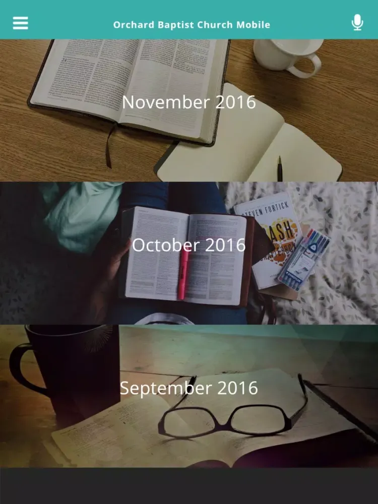 تصاویر Orchard Baptist Church Mobile iPad 