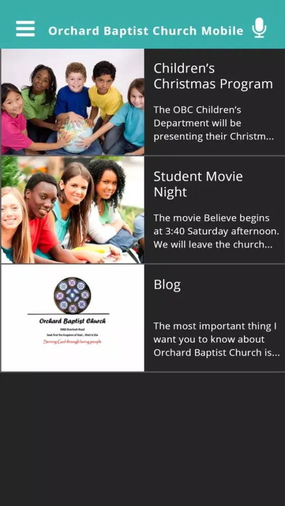 تصاویر Orchard Baptist Church Mobile