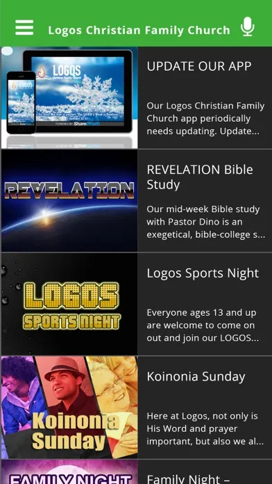 Tangkapan layar Logos Christian Family Church
