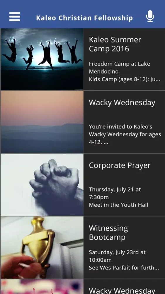 Kaleo Christian Fellowship سکرین شاٹس