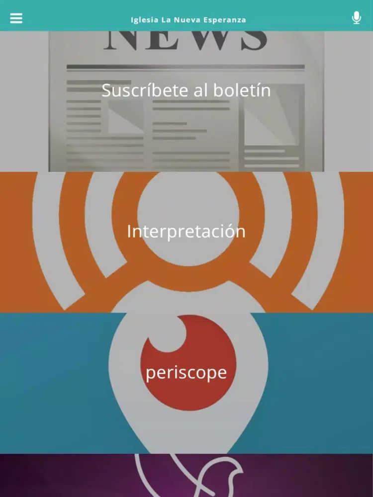 تصاویر Iglesia La Nueva Esperanza iPad 