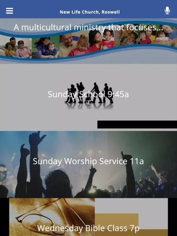 New Life Church of Roswell iPad 應用截圖