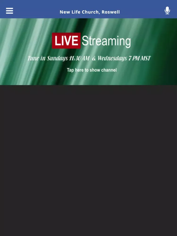 New Life Church of Roswell iPad 應用截圖